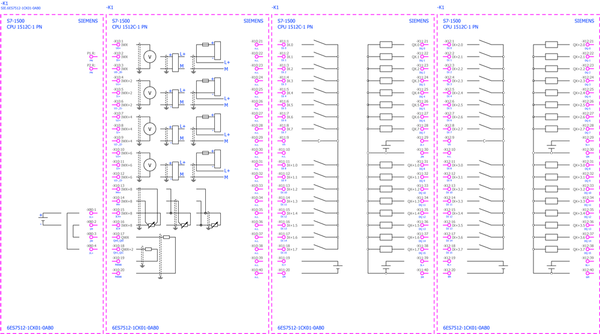 6ES7512-1CK01-0AB0 Bộ vi xử lý SIMATIC S7-1500 1512C-1 PN 32DI/32DQ/5AI/2AQ Siemens