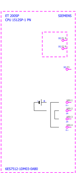 6ES7512-1DM03-0AB0 SIMATIC ET 200SP CPU 1512SP-1 PN Siemens