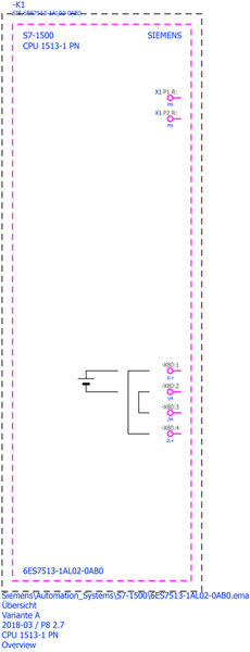 6ES7513-1AL02-0AB0 Bộ vi xử lý SIMATIC S7-1500 1513-1 PN Siemens