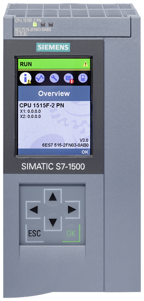 6ES7515-2FN03-0AB0 Bộ vi xử lý SIMATIC S7-1500 1515F-2 PN Siemens