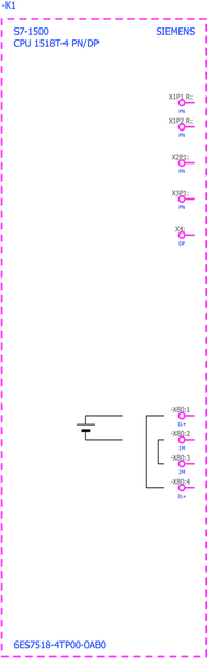 6ES7518-4TP00-0AB0 Bộ vi xử lý SIMATIC S7-1500 1518T-4 PN/DP Siemens