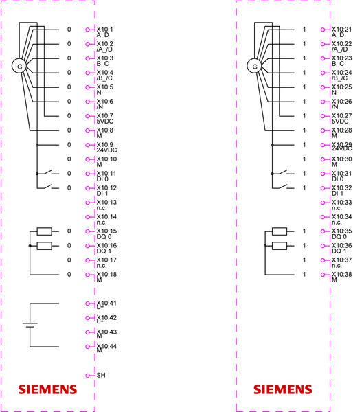 6ES7551-1AB01-0AB0 SIMATIC S7-1500 TM PosInput 2 2 kênh 1 MHz Siemens