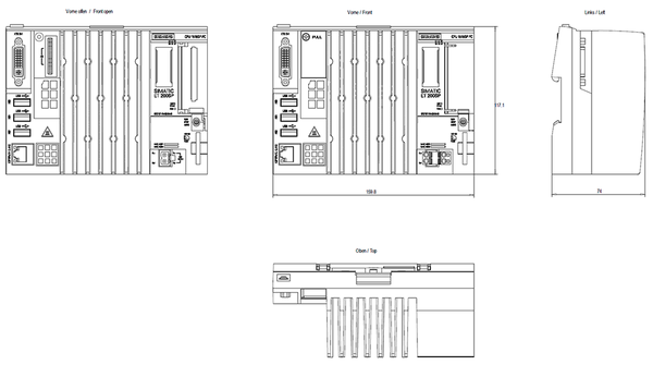 6ES7677-2AA31-0EB0 SIMATIC ET 200SP CPU 1515SP PC 4 GB 32 bit Siemens
