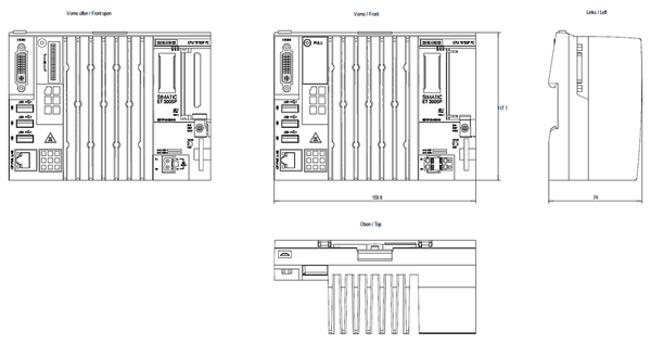 6ES7677-2AA41-0FM0 SIMATIC ET 200SP CPU 1515SP PC HMI 2048PT 4 GB 64 bit Siemens