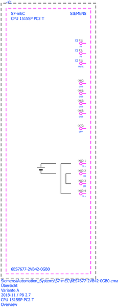 6ES7677-2VB42-0GB0 CPU SIMATIC ET 200SP 1515SP PC2 T 8 GB 64-bit Siemens
