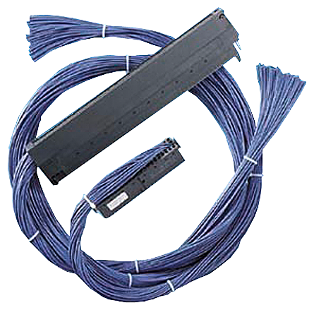 6ES7922-3BC50-0AF0 Đầu nối phía trước 20 cực với 20 lõi đơn H05V-K SIMATIC S7-300 L=2,5m lò xo Siemens