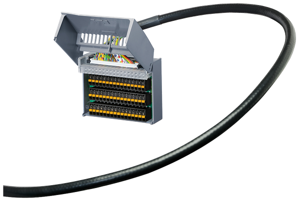 6ES7923-5BD00-0CB0 Cáp tròn 50 chân lắp ráp 50 chân không được che chắn 3 m Siemens