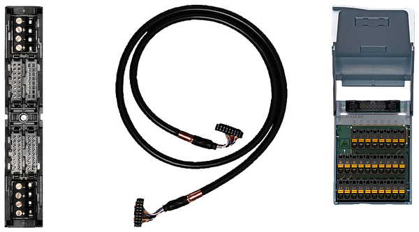 6ES7923-5CB00-0EB0 Cáp tròn 50 chân 4 x 16 cực và 1 x 50 cực có đầu nối IDC L = 10m Siemens