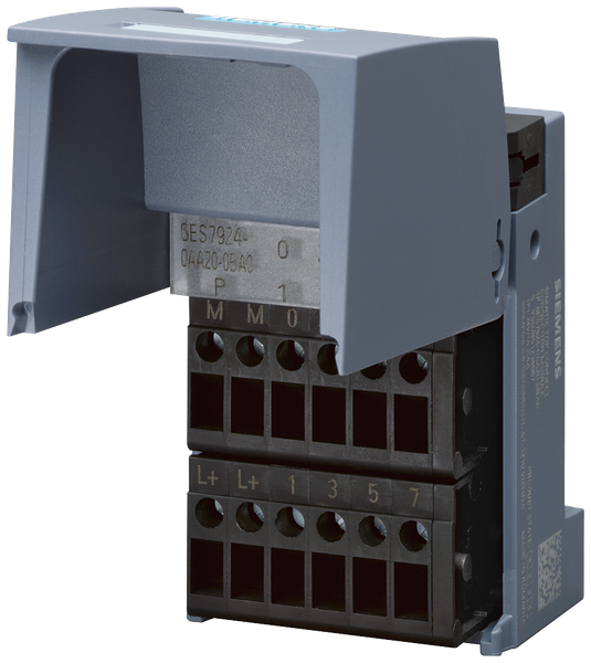 6ES7924-0AA20-0BA0 Khối đầu cuối đào kết nối 1 dây TP1 8 I/O vít đèn LED Siemens