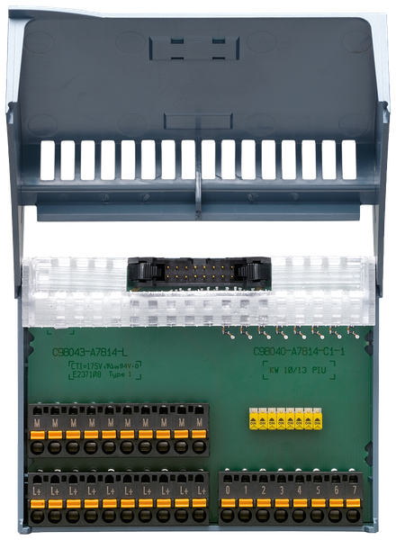 6ES7924-0CH20-0BA0 Khối đầu cuối đào kết nối 3 dây TP3 8 I/O vít / công tắc đèn LED Siemens