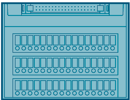 6ES7924-2AA20-0AC0 Khối đầu cuối đào kết nối 1 dây TP1 32 I/O đẩy vào Siemens
