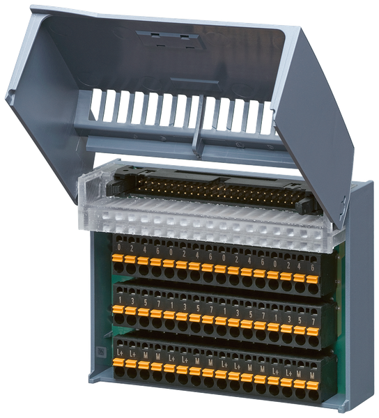 6ES7924-2AA20-0BC0 Khối đầu cuối đào kết nối 1 dây TP1 32 I/O đẩy vào đèn LED Siemens