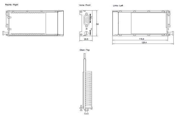 6ES7964-2AA04-0AB0 SIMATIC S7-400 IF 964-DP Siemens