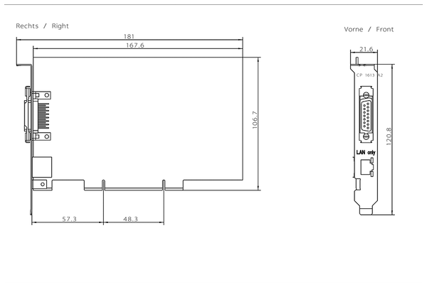 6GK1161-3AA01 Bộ xử lý truyền thông CP 1613 A2 PCI kết nối với Ind. Ethernet Siemens