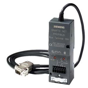 6GK1500-0DA00 Thiết bị đầu cuối bus RS485 cho PROFIBUS với giao diện PG gắn trên bề mặt cáp kết nối Siemens