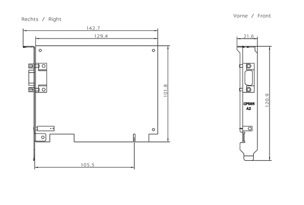 6GK1561-1AA01 Bộ xử lý truyền thông CP 5611 A2 PCI kết nối PG/PC PROFIBUS hoặc MPI Siemens