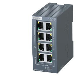 6GK5008-0GA10-1AB2 SCALANCE XB008G bộ chuyển mạch không được quản lý 8x RJ45 hỗ trợ Gigabit Siemens