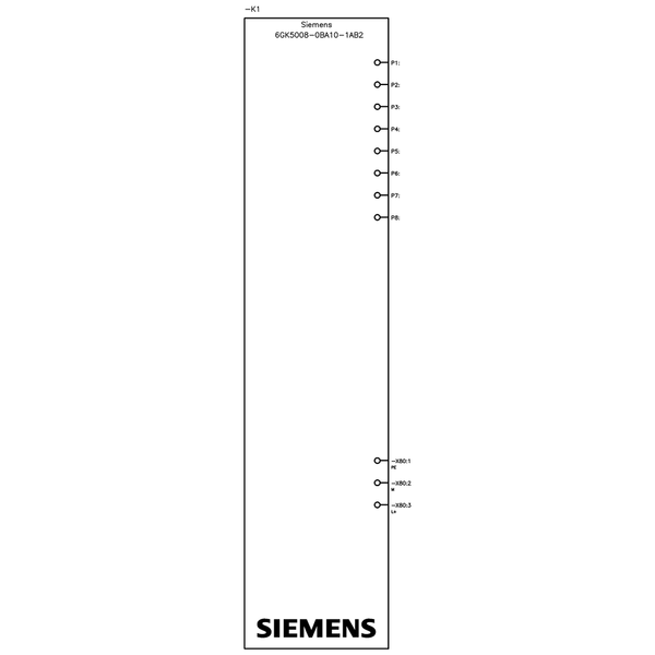 6GK5008-0GA10-1AB2 SCALANCE XB008G bộ chuyển mạch không được quản lý 8x RJ45 hỗ trợ Gigabit Siemens