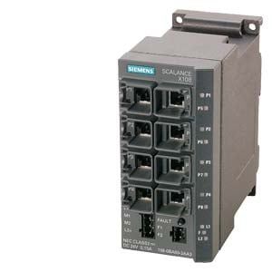 6GK5108-0BA00-2AA3 SCALANCE X108 bộ chuyển mạch không được quản lý 8x RJ45 Siemens