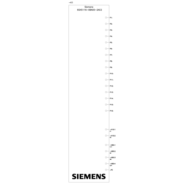 6GK5116-0BA00-2AC2 SCALANCE XC116 bộ chuyển mạch không được quản lý 16x RJ45 Siemens