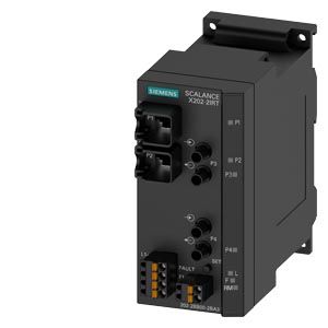 6GK5202-2BB00-2BA3 SCALANCE X202-2IRT bộ chuyển mạch Lớp 2 được quản lý 2x RJ45 2x BFOC đa chế độ Siemens