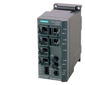 6GK5206-1BB10-2AA3 SCALANCE X206-1 bộ chuyển mạch Lớp 2 được quản lý 6xRJ45 1xmultimode ST/BFOC Siemens