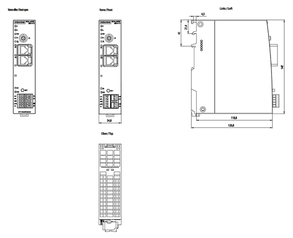 6GK5874-3AA00-2AA2 SCALANCE M874-3 3G router