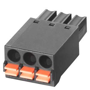 6GK5980-1CB10-0CA5 Đầu nối đẩy 3 cực để cấp nguồn 24 V DC cho XB-200 5 đơn vị Siemens