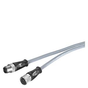 6XV1801-5DH50 Cáp kết nối nguồn M12-180/M12-180 mã A 4 cực 5 m dành cho ET200 Siemens