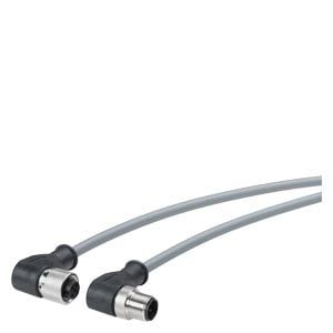 6XV1801-5GH50 Cáp kết nối nguồn M12-90/M12-90 mã A 4 cực 5 m dành cho ET200 Siemens