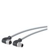 6XV1801-5GN10 Cáp kết nối nguồn M12-90/M12-90 mã A 4 cực 10 m dành cho ET200 Siemens