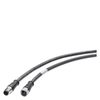 6XV1801-6DN15 Cáp kết nối nguồn M12-180/M12-180 mã L 4 cực 15 m dành cho ET200 Siemens