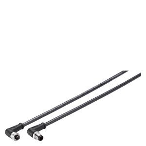6XV1801-6GN10 Cáp kết nối nguồn M12St-90/M12Bu-90 để cấp nguồn cho RF18xc 10 m Siemens