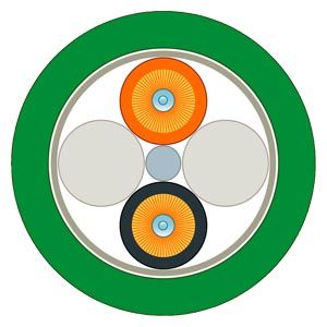 6XV1861-3AN75 Cáp tiêu chuẩn PCF GP 200/230 phích cắm 2x 2 ST dụng cụ hỗ trợ kéo UL 75 m Siemens