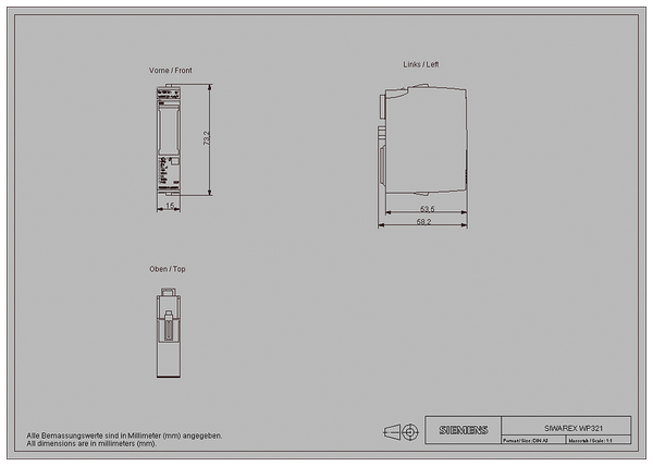7MH4138-6AA00-0BA0 SIMATIC ET 200SP TM SIWAREX WP321 ST Siemens