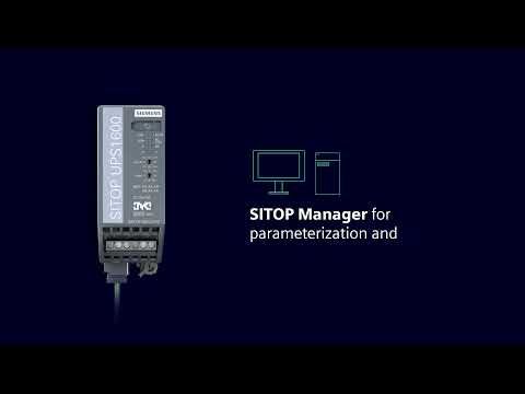 6EP1437-3BA20 Nguồn điện SITOP PSU300B 3 pha 24 V DC/30 A để sạc pin Siemens