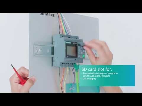 6ED1058-0BA08-0YA1 LOGO! Sự thoải mái mềm mại V8 Siemens