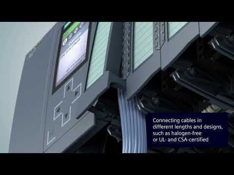 6ES7922-3BF00-0AB0 Đầu nối phía trước 20 cực với 20 lõi đơn H05V-K cho SIMATIC S7-300 L=5,0m Siemens