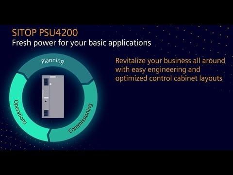 6ES7305-1BA80-0AA0 SIMATIC S7-300 với nguồn điện được điều chỉnh PS305 đầu vào: 24-110 V DC đầu ra: 24 V DC/2 A Siemens