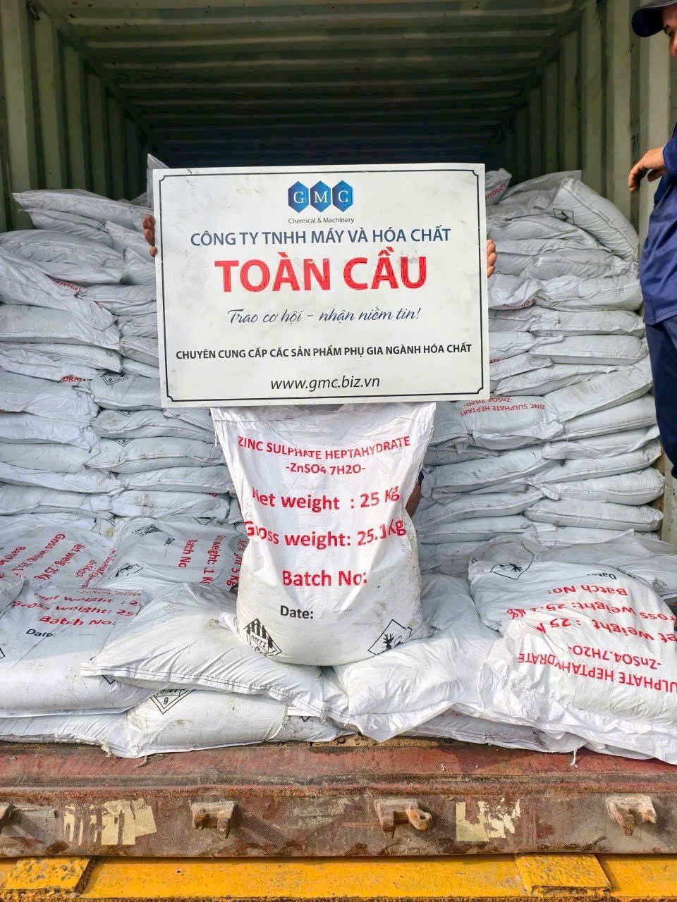  KẼM SULFATE (ZnSO4.7H2O) 