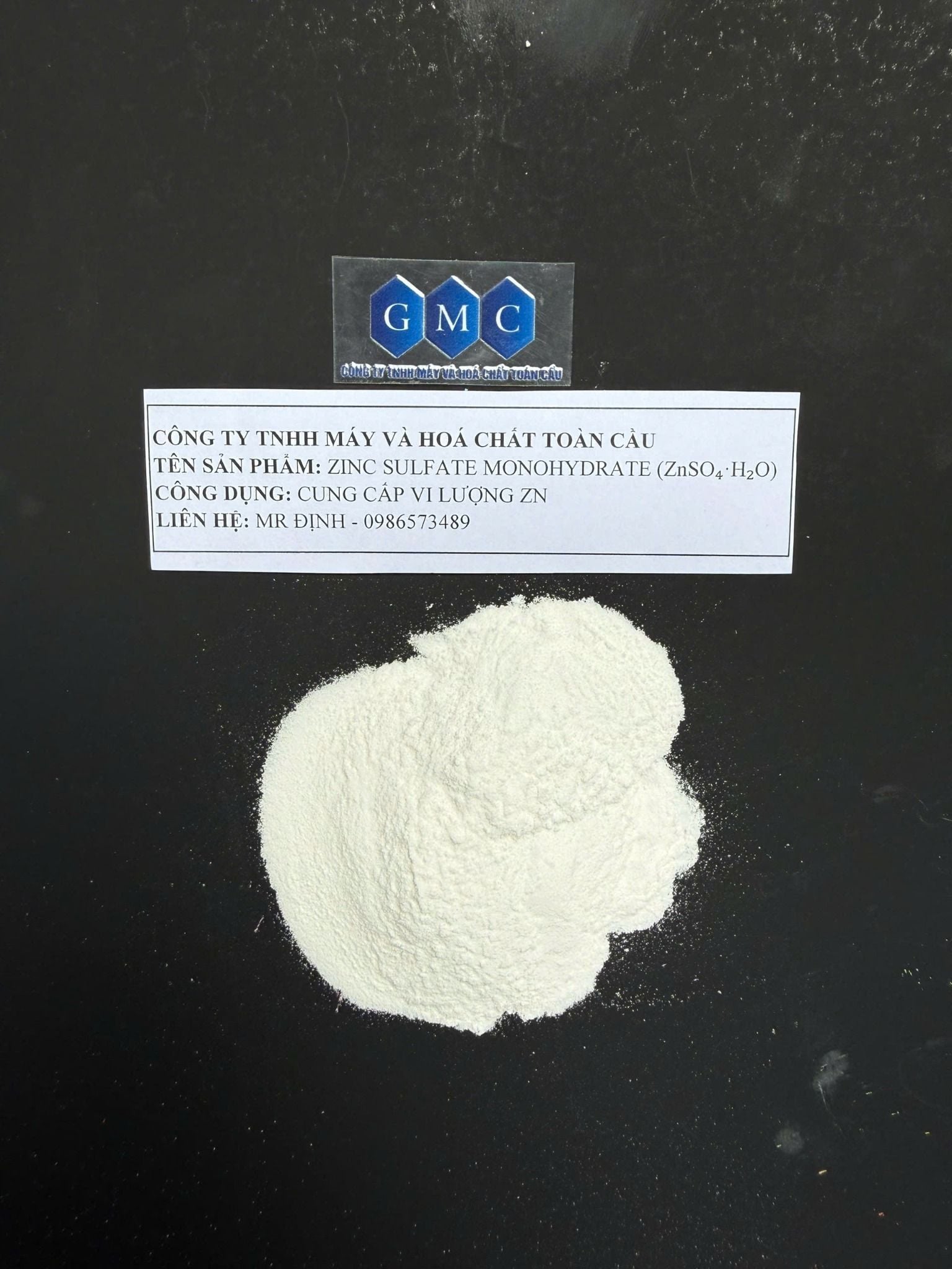  KẼM SULPHATE (ZnSO4.H2O) (TRUNG QUỐC-VIỆT NAM) 