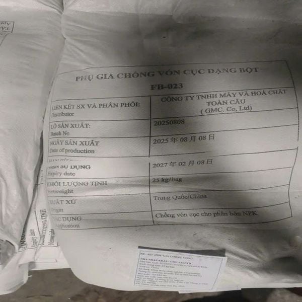  PHỤ GIA CHỐNG VÓN CỤC DẠNG BỘT - PANGOLIN FB-023 