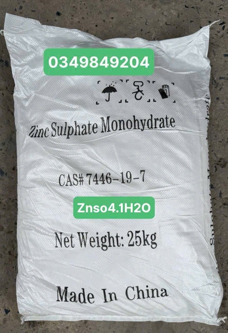 KẼM SULPHATE (ZnSO4.H2O) (TRUNG QUỐC-VIỆT NAM) 