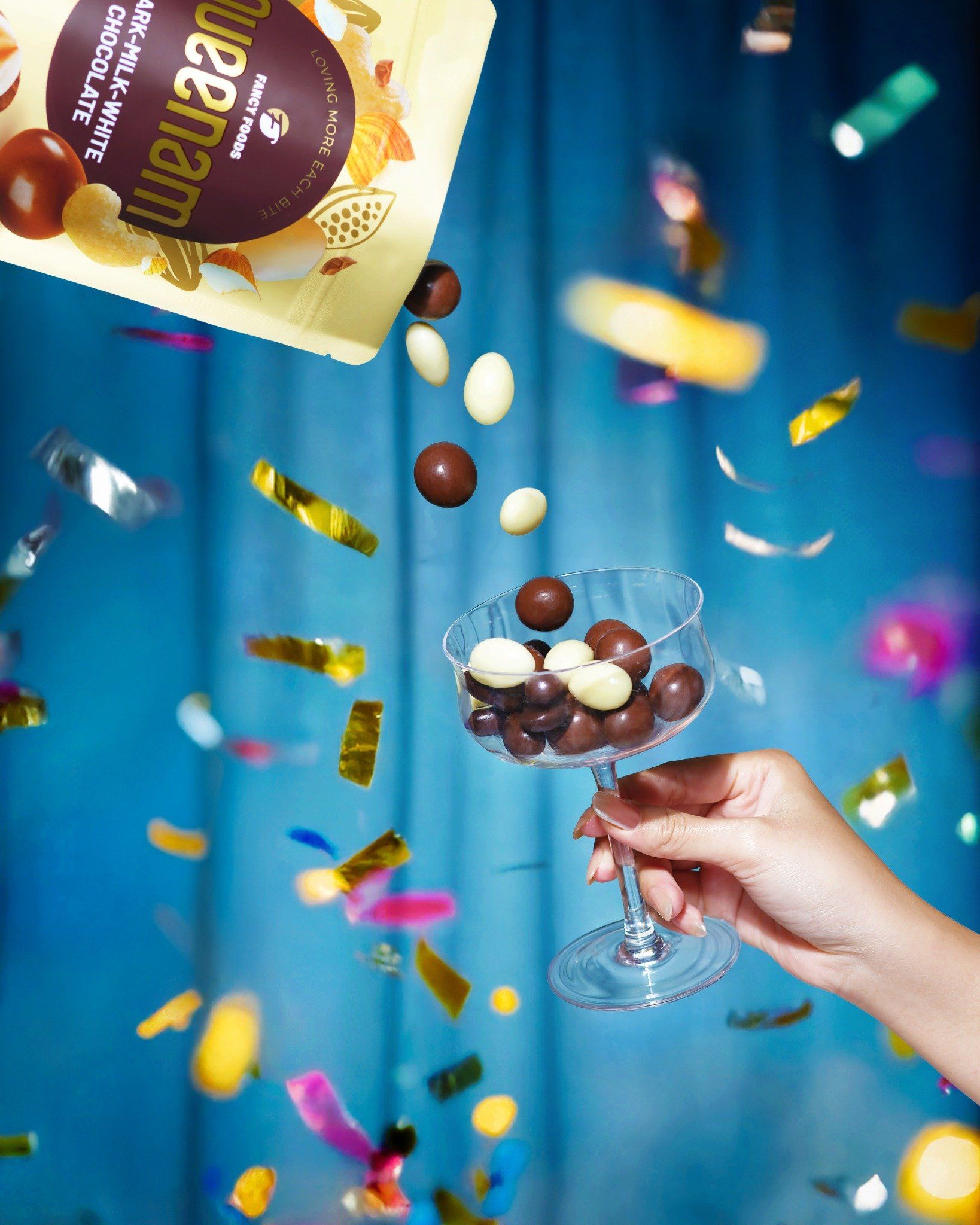  Queenam Dark Milk White Chocolate 