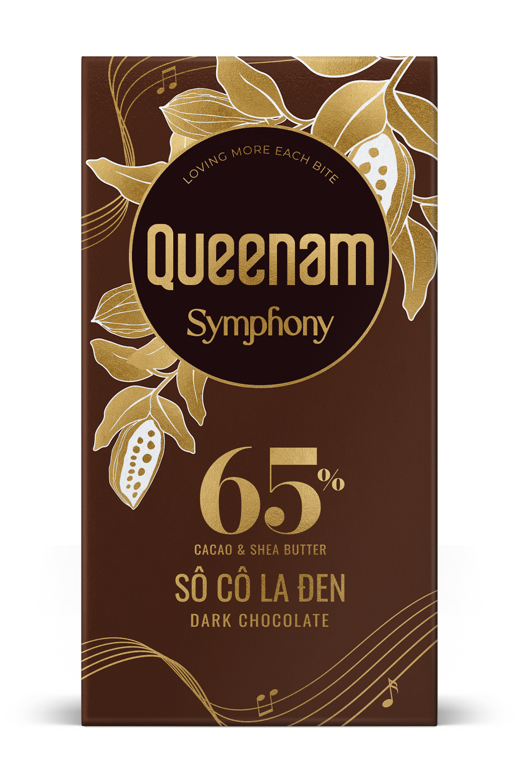  Queenam Symphony – Thanh Sô Cô La Đen 65% 