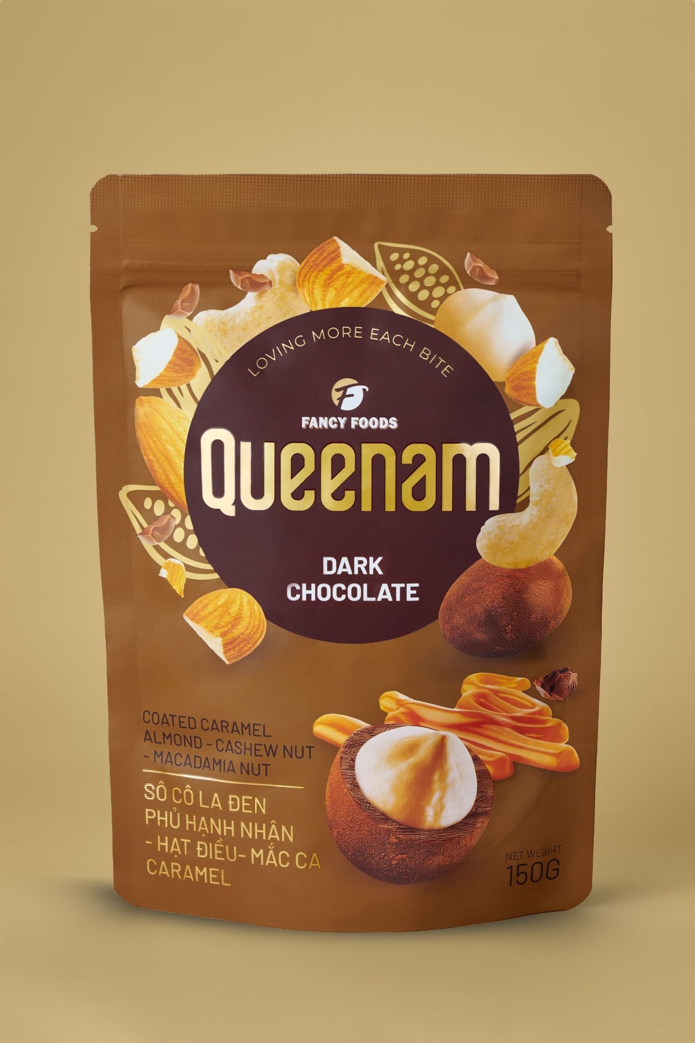  Queenam Dark Chocolate Caramel 