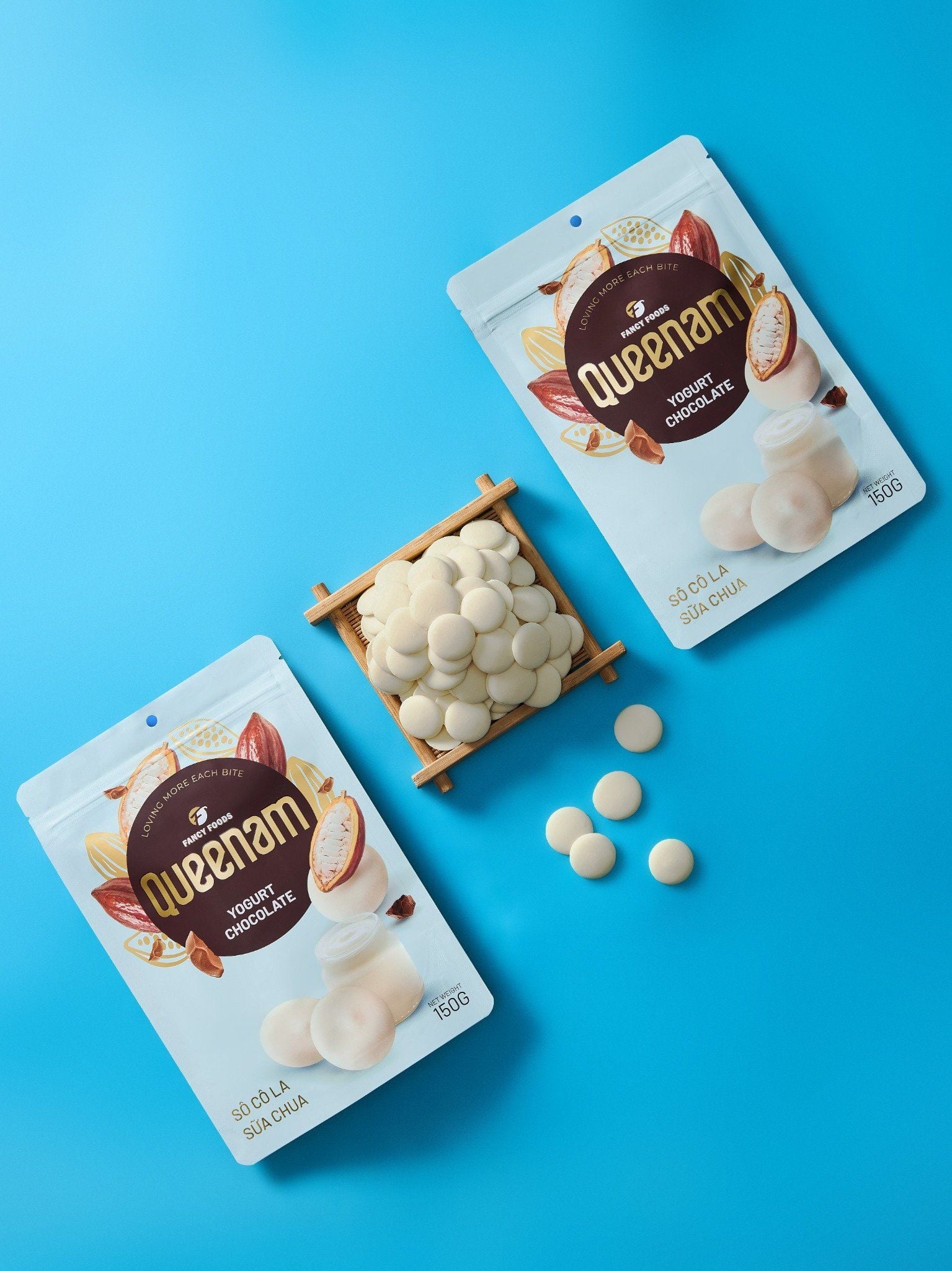  Queenam Yogurt Button Chocolate 