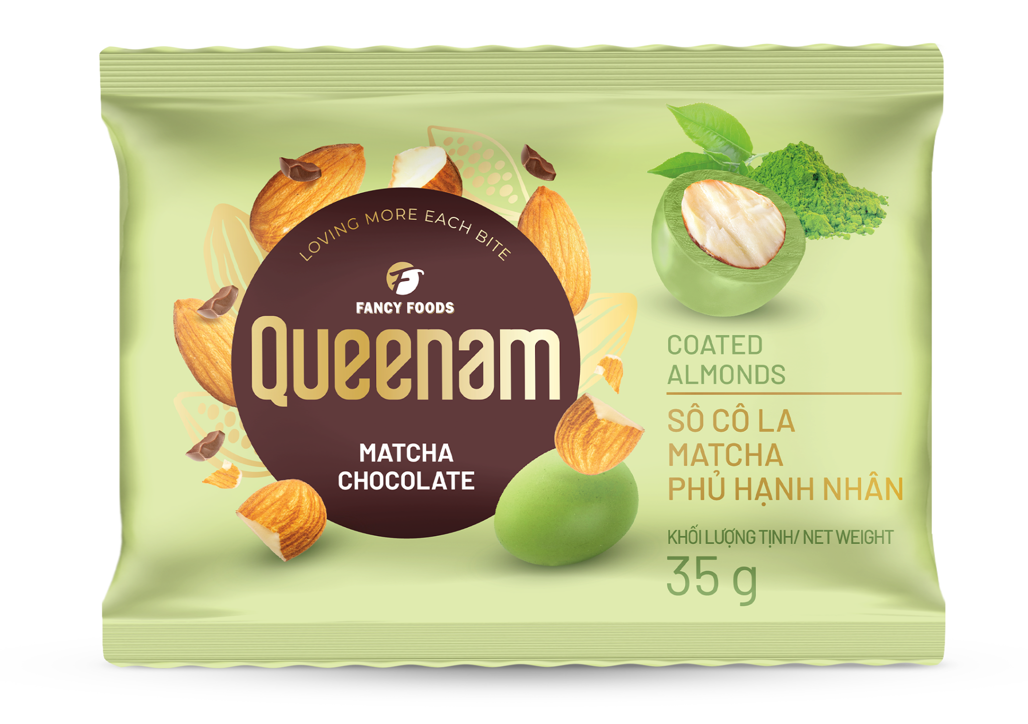  Queenam Matcha Chocolate 35g 
