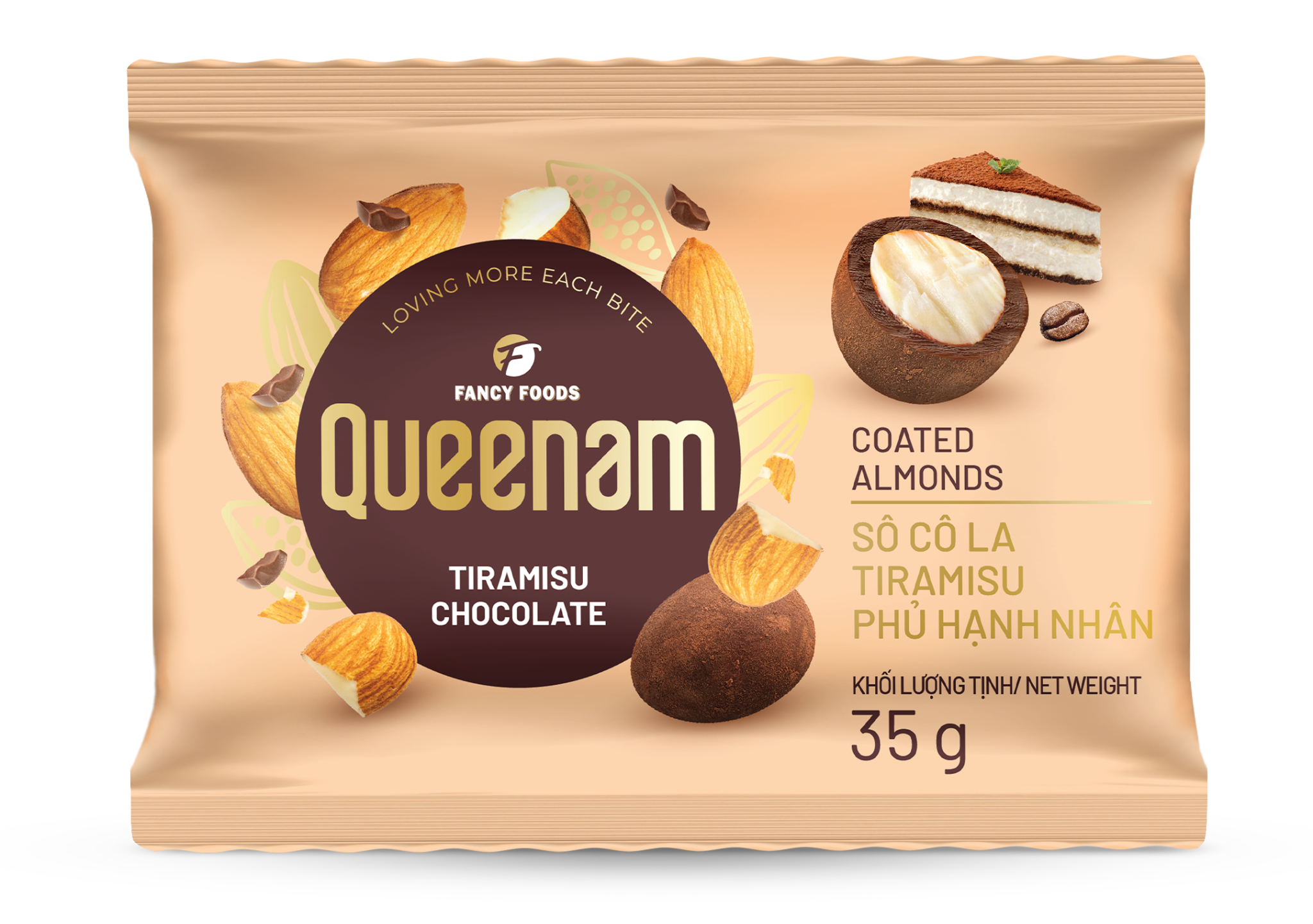  Queenam Tiramisu Chocolate 35g 
