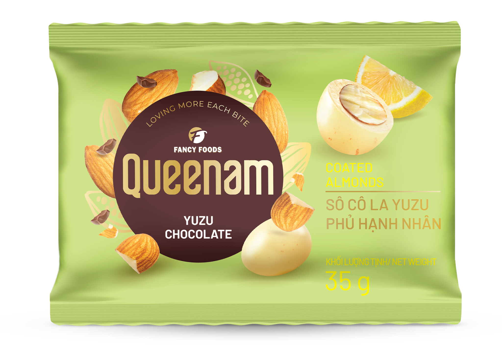  Queenam Yuzu Chocolate 35g 